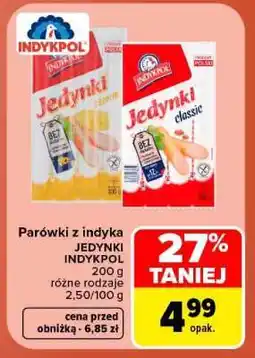 Carrefour JEDYNKI INDYKPOL oferta