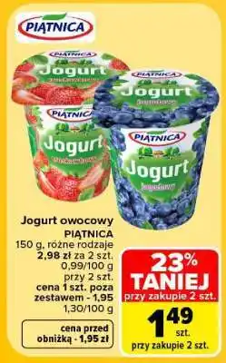 Carrefour Jogurt owocowy oferta
