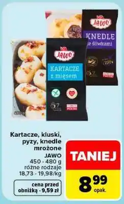 Carrefour Kartacze, kluski, pyzy, knedle mrożone oferta