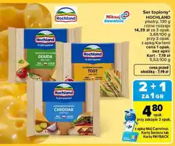Carrefour Ser topiony HOCHLAND plastry, 130 g oferta