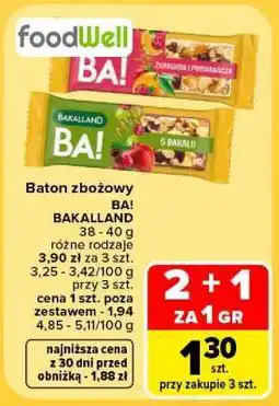 Carrefour Baton zbożowy oferta