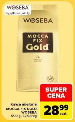 Carrefour MOCCA FIX GOLD WOSEBA oferta