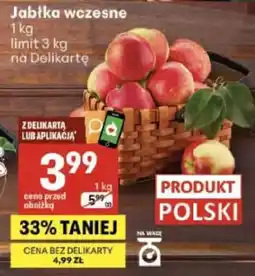 Delikatesy Centrum Jabłka wczesne oferta