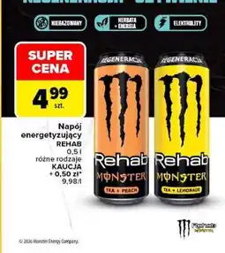 Carrefour Napój energetyzujący REHAB oferta