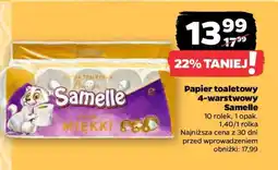Netto Papier toaletowy 4-warstwowy Samelle oferta
