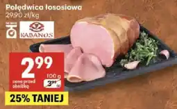 Delikatesy Centrum Połędwica łososowa Kabanos oferta