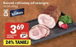 Delikatesy Centrum Boczek rolowany od szwagra Kratus oferta