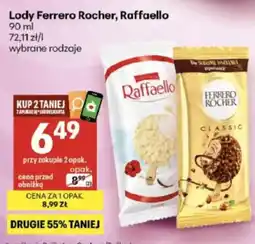 Delikatesy Centrum Lody Ferrero Rocher, Raffaello oferta