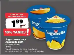 Netto Jogurt owocowy Jogobella Zott oferta