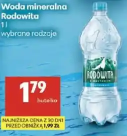 Delikatesy Centrum Woda mineralna Rodowita oferta