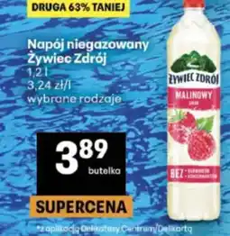 Delikatesy Centrum Napój niegazowany Żywiec Zdrój oferta