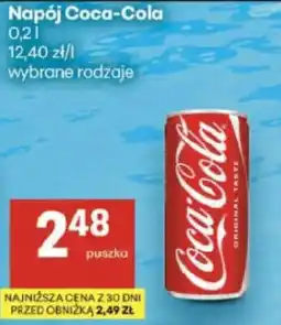 Delikatesy Centrum Napój Coca-Cola oferta