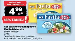 Netto Ser sałatkowo- -kanapkowy FAVITA MLEKOVITA oferta
