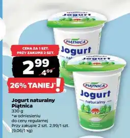 Netto Jogurt naturalny PIĄTNICA oferta