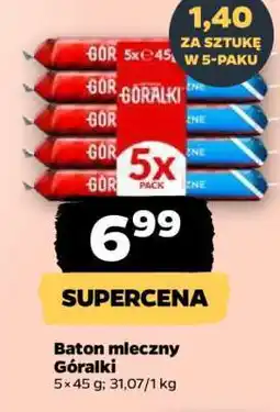 Netto Baton mleczny Góralki oferta