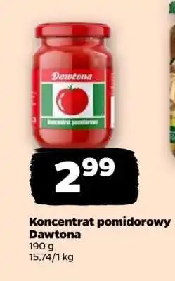 Netto Koncentrat pomidorowy Dawtona oferta
