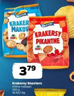 Netto Krakersy Snaxters oferta