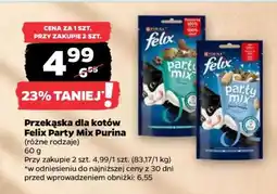 Netto Przekąska dla kotów Felix Party Mix Purina oferta