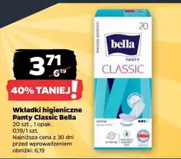 Netto Wkładki higieniczne Panty Classic Bella oferta