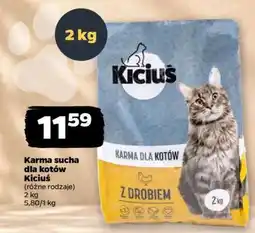 Netto Karma sucha dla kotów Kiciuś oferta