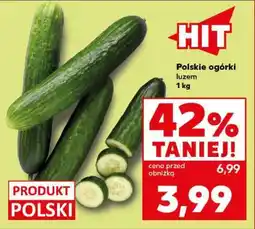 Kaufland Polskie ogórki, luzem 1 kg oferta