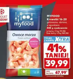 Kaufland MYFOOD Krewetki 16–20 oferta