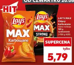 Kaufland LAY’S MAX Chipsy karbowane oferta