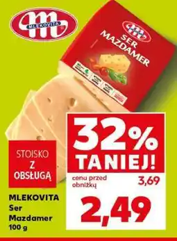 Kaufland MLEKOVITA Ser Mazdamer 100 g oferta