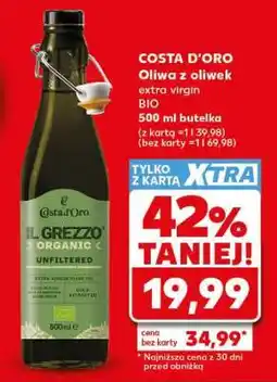 Kaufland COSTA D'ORO Oliwa z oliwek extra virgin, BIO 500 ml butelka oferta