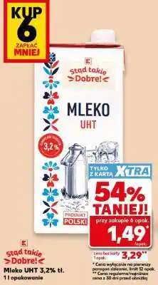 Kaufland Mleko UHT 3,2% tł oferta