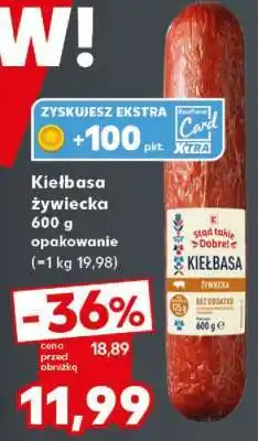 Kaufland Kiełbasa żywiecka oferta