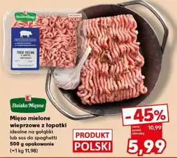 Kaufland Mięso mielone wieprzowe z łopatki oferta
