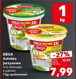 Kaufland DEGA Sałatka jarzynowa a'la domowa, z jajkiem 1 kg opakowanie oferta