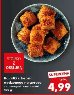 Kaufland Roladki z łososia wędzonego na gorąco oferta