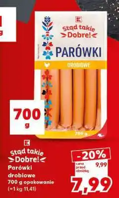 Kaufland Parówki drobiowe oferta