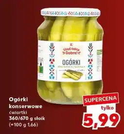 Kaufland Ogórki konserwowe oferta