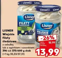 Kaufland LISNER Wiejskie filety śledziowe oferta