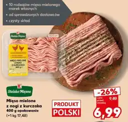 Kaufland Mięso mielone z nogi z kurczaka 400 g opakowanie oferta