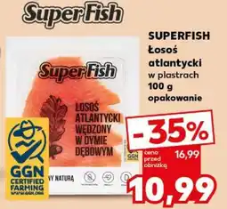 Kaufland SUPERFISH Łosoś atlantycki w plastrach 100 g opakowanie oferta