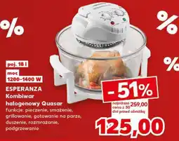 Kaufland ESPERANZA Kombiwar halogenowy Quasar oferta