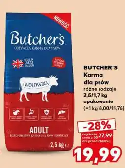 Kaufland BUTCHER'S Karma dla psów oferta