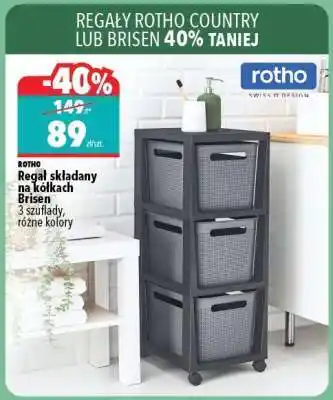 Regał składany na kółkach Brisen