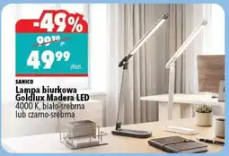 Biedronka Lampa biurkowa Goldlux Madera LED oferta