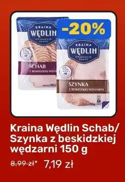 Biedronka Kraina Wędlin Schab/Szynka z beskidzkiej wędzarni 150 g oferta