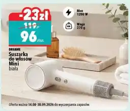 Biedronka Suszarka do włosów Mini biała oferta