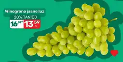 Biedronka Winogrono jasne luz oferta