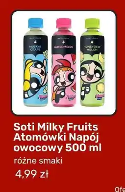 Biedronka Soti Milky Fruits Atomówki Napój owocowy 500 ml oferta