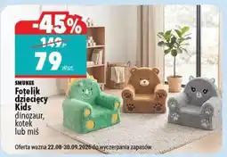 Biedronka SMUKEE Fotelik dziecięcy Kids oferta