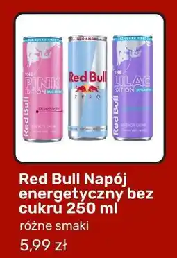 Biedronka Red Bull Napój energetyczny bez cukru 250 ml oferta