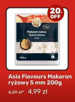 Biedronka Asia Flavours Makaron ryżowy 5 mm 200g oferta
